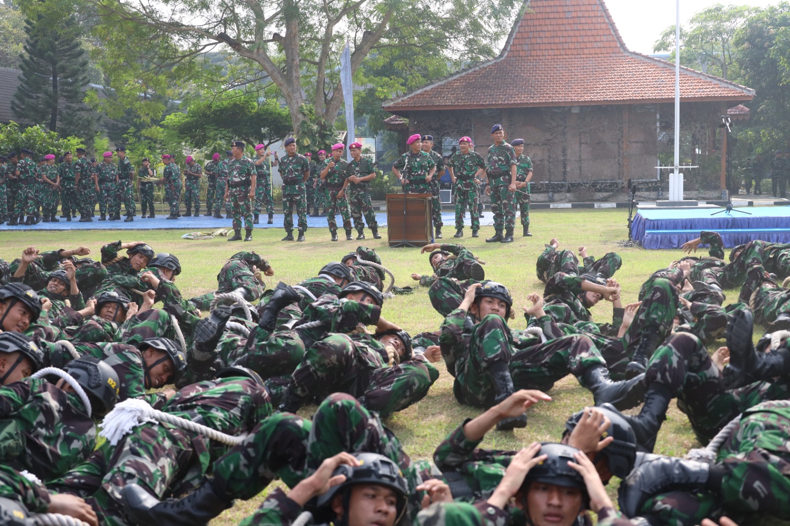 Dankodiklatal Resmi Buka Pendidikan Tamtama TNI AL Angkatan XLIII ...