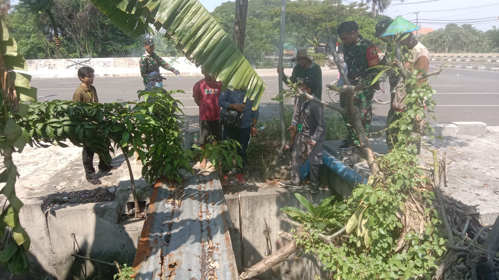 Tingkatkan Produksi Pertanian, Kodim Surabaya Timur Lakukan Survei Irigasi Dan Pompanisasi