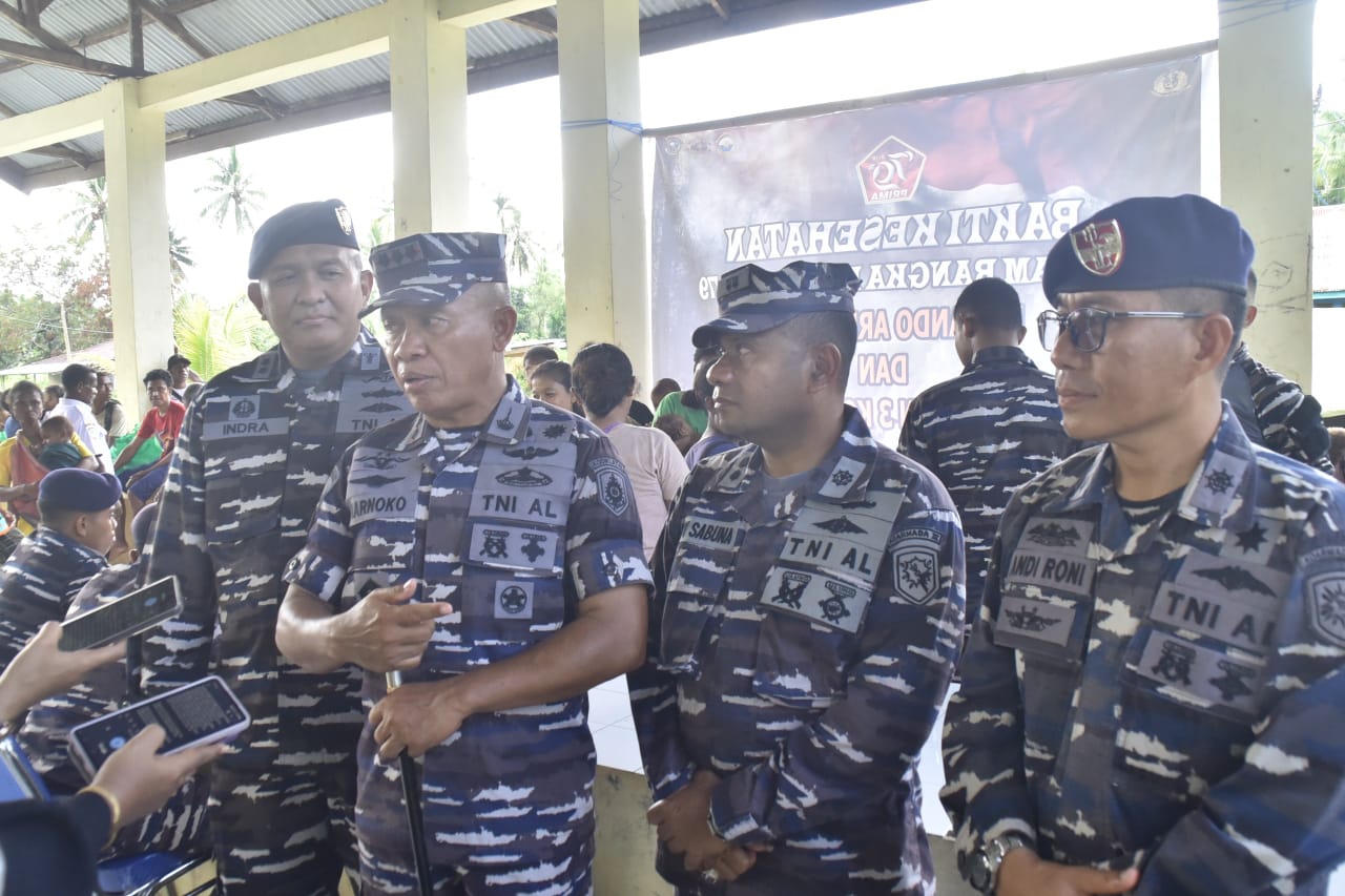 Satdik Kodiklatal Gelar Bakti Sosial dan Kesehatan Jelang HUT TNI Ke 79