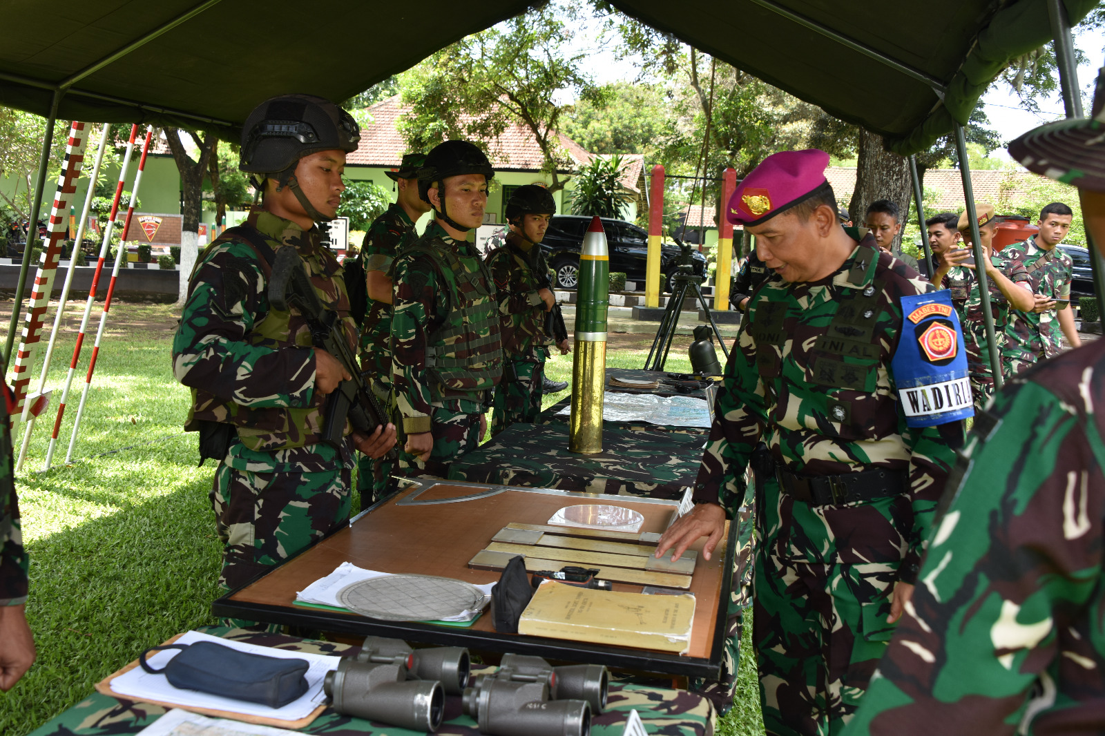 Dankodiklatal Pastikan Kesiapan Pesonel dan Persenjataan Yonarmed 8/UY Jember Yang Ikuti Latgabma Keris Woomera 2024