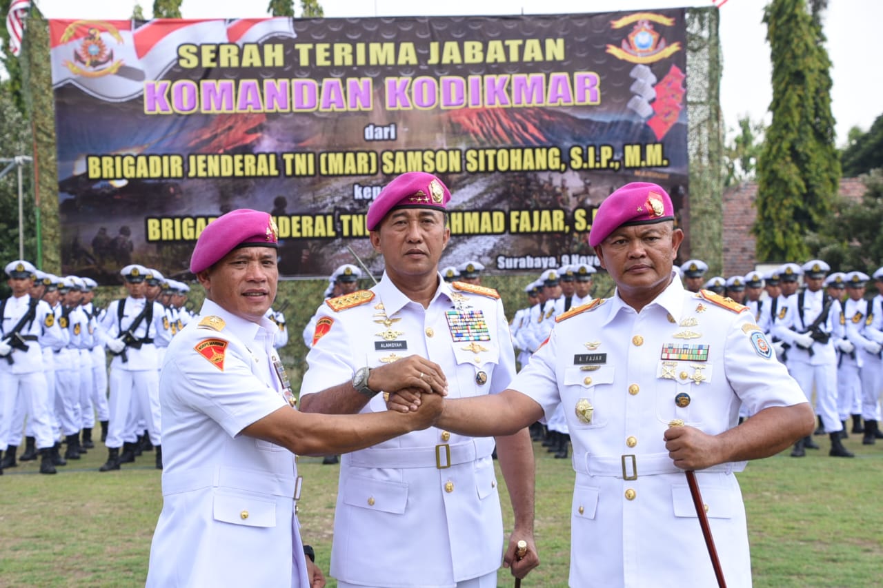 Tekankan Pentingnya Peran Kodikmar, Dankodiklatal Pimpin Sertijab Dankodikmar