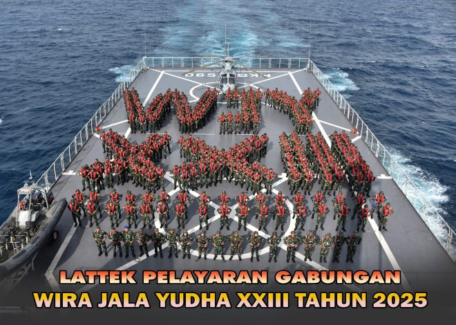 Lattek WJY 23, Teruskan Perjuangan Pahlawan, Siswa Kodiklatal Tabur Bunga Di Laut