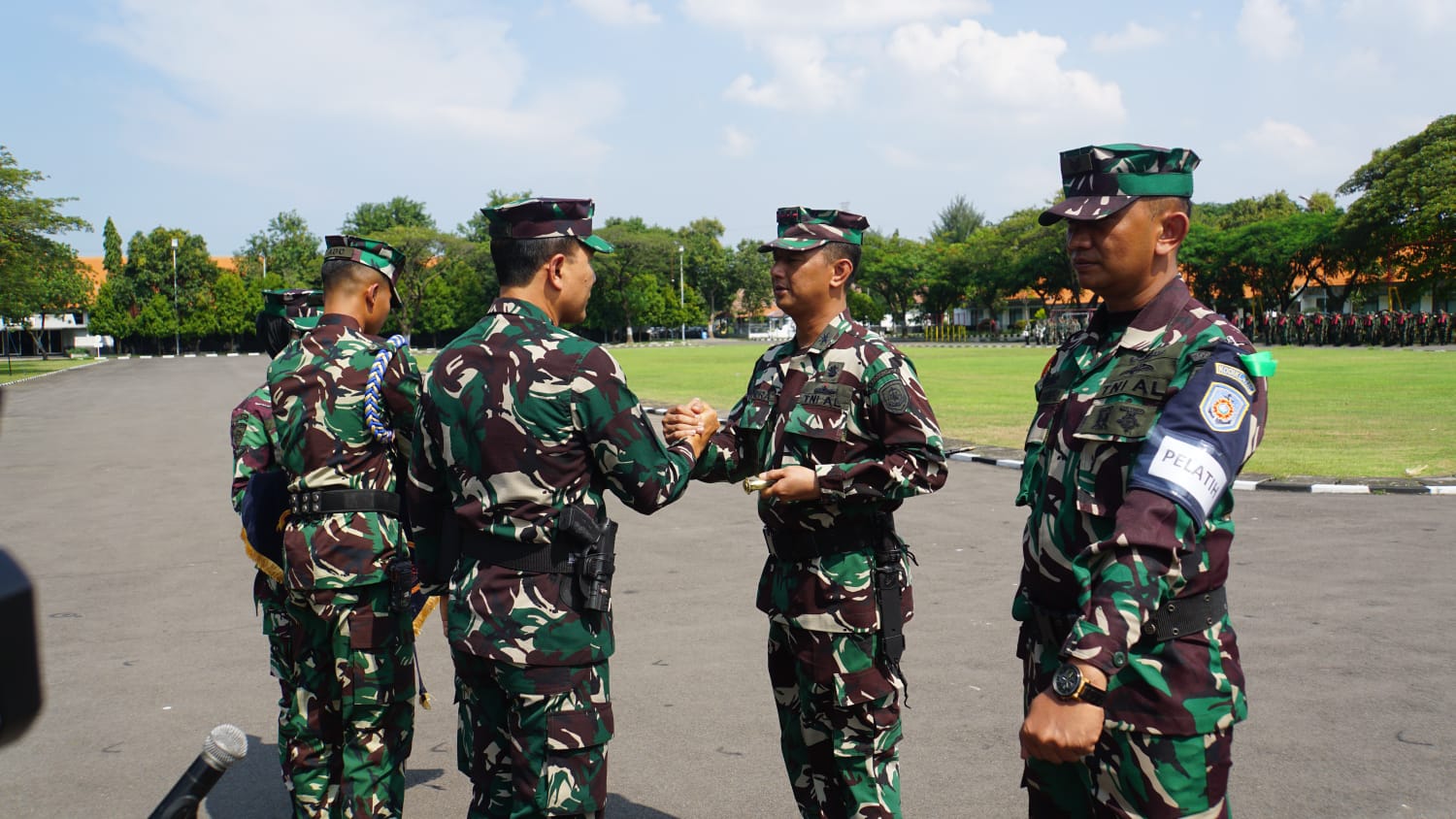 Kodiklatal Sambut Satgas Lattek Pelayaran Gabungan Wira Jala Yudha 2025