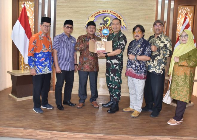 Tegal Kota Bahari, Wadan Kodiklatal Terima Kunker AKD DPRD Kota Tegal