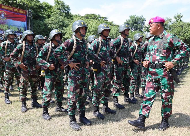 Siswa Marinir Kodiklatal Resmi Mengawali Pendidikan Komando Angkatan Ke 175 Di Puslatpurmar