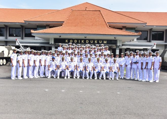 Pasis Dikmapa PK TNI AL Angkatan 31 Korps Teknik, Khusus dan Hukum, Berhasil Selesaikan Pendidikan