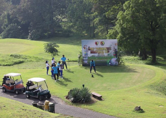 Peringati HUT Ke-76, Ir Kodiklatal Hadiri Turnamen Golf Brawijaya Cup