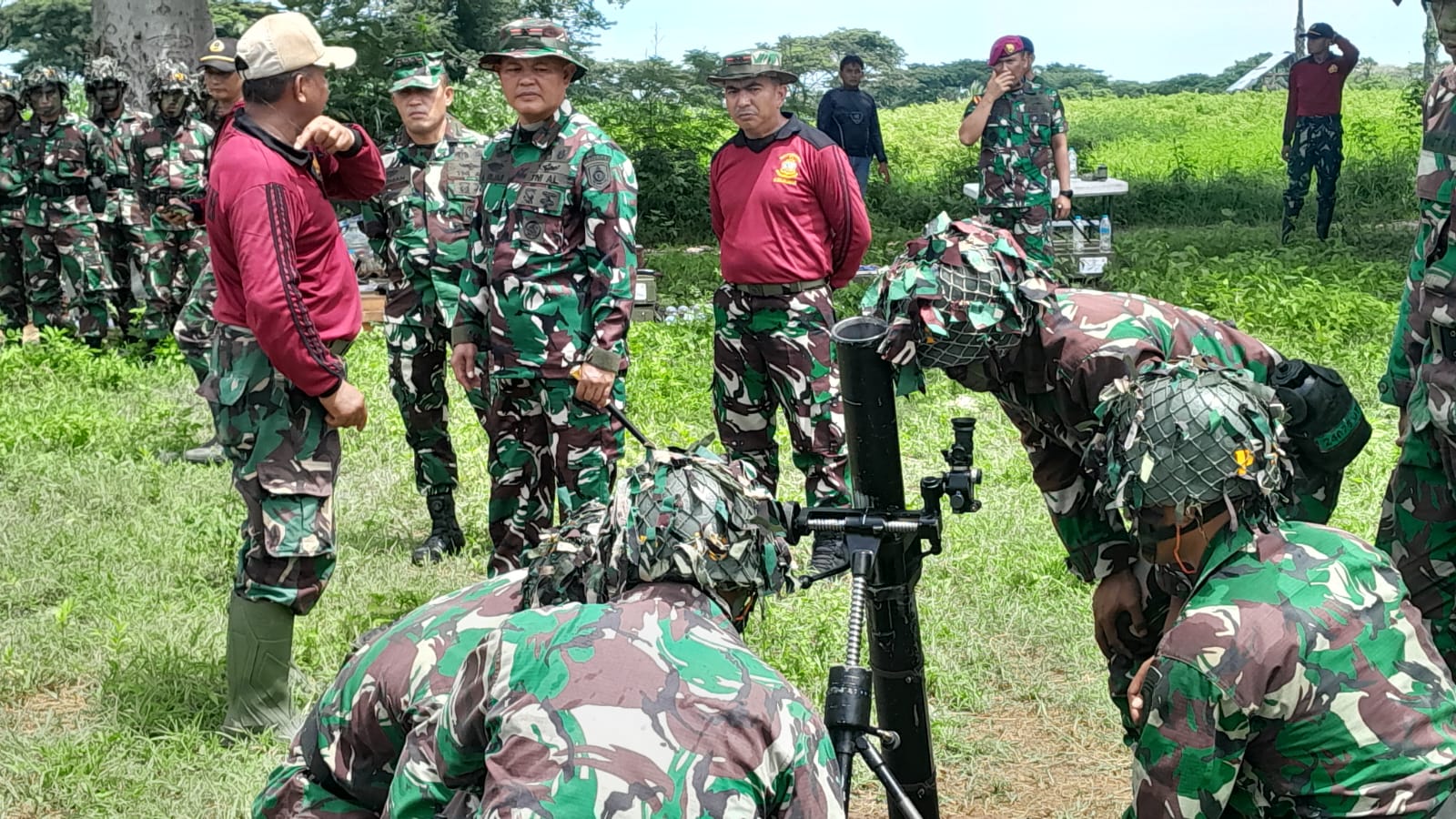 Dirdik Kodiklatal Tinjau Lattek Dikko Marinir – 175, Diktaifib dan Diktukpa Kodikmar 