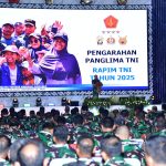 Dipimpin Panglima TNI, Pangkoarmada II Hadiri Rapat Pimpinan TNI Tahun 2025