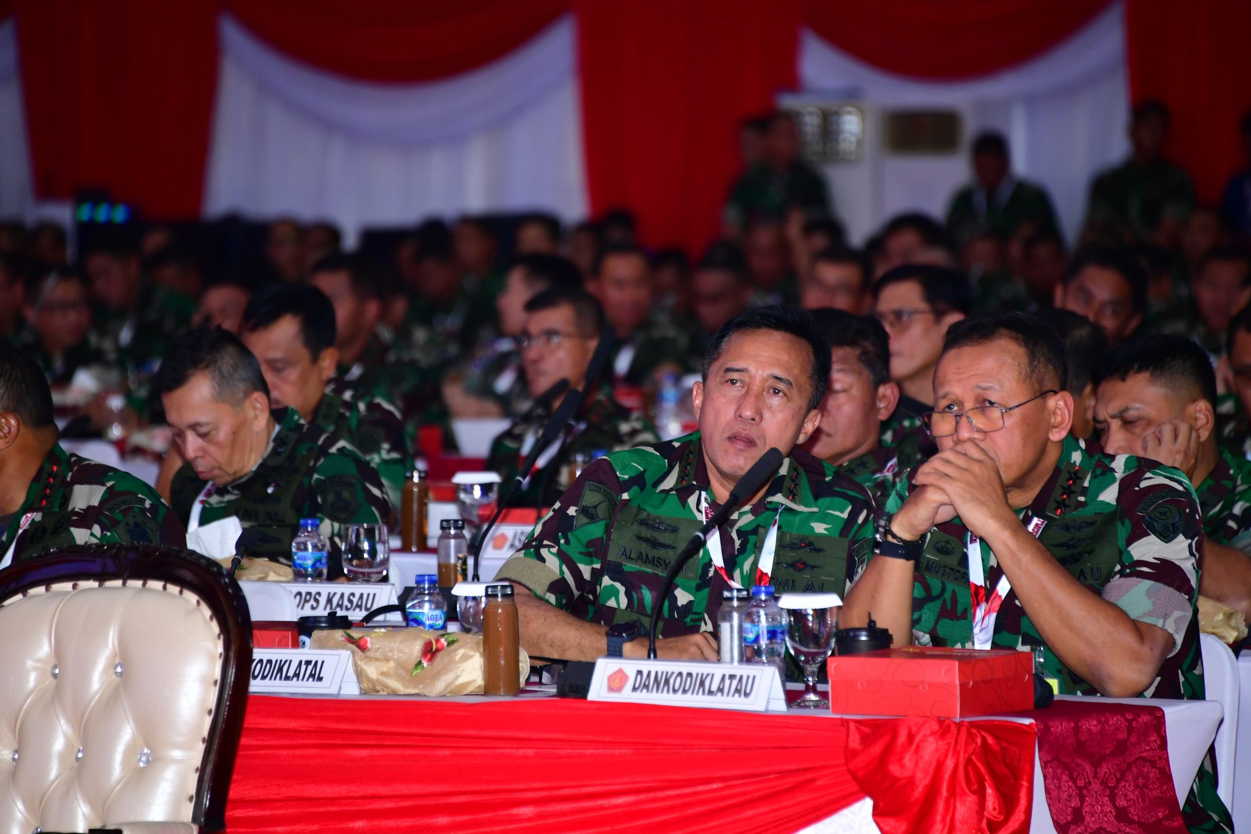 Selaraskan Pola Pikir dan Pola Tindak, Dankodiklatal Ikuti Rapim TNI 2025