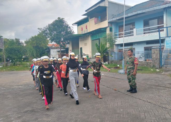 Komitmen Bina Generasi Muda, Babinsa Sidosermo Tanamkan Nasionalisme dan Disiplin.