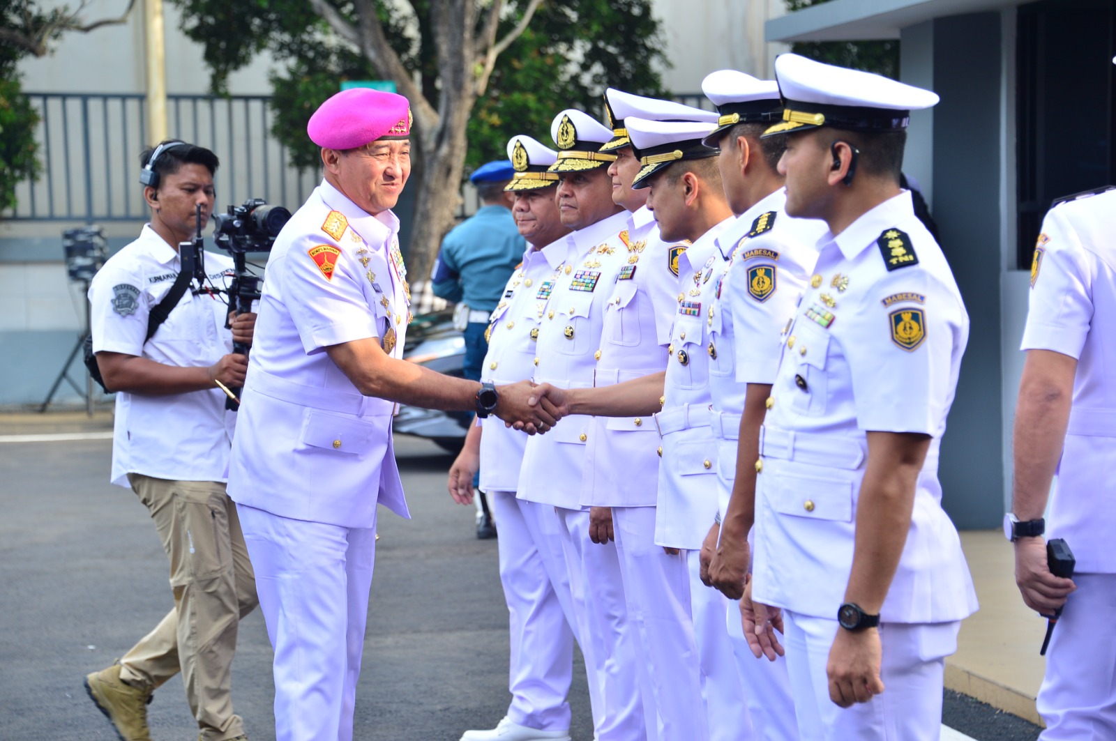 Dankodiklatal Hadiri Tasyakuran Hari Hidrografi TNI AL Tahun 2025