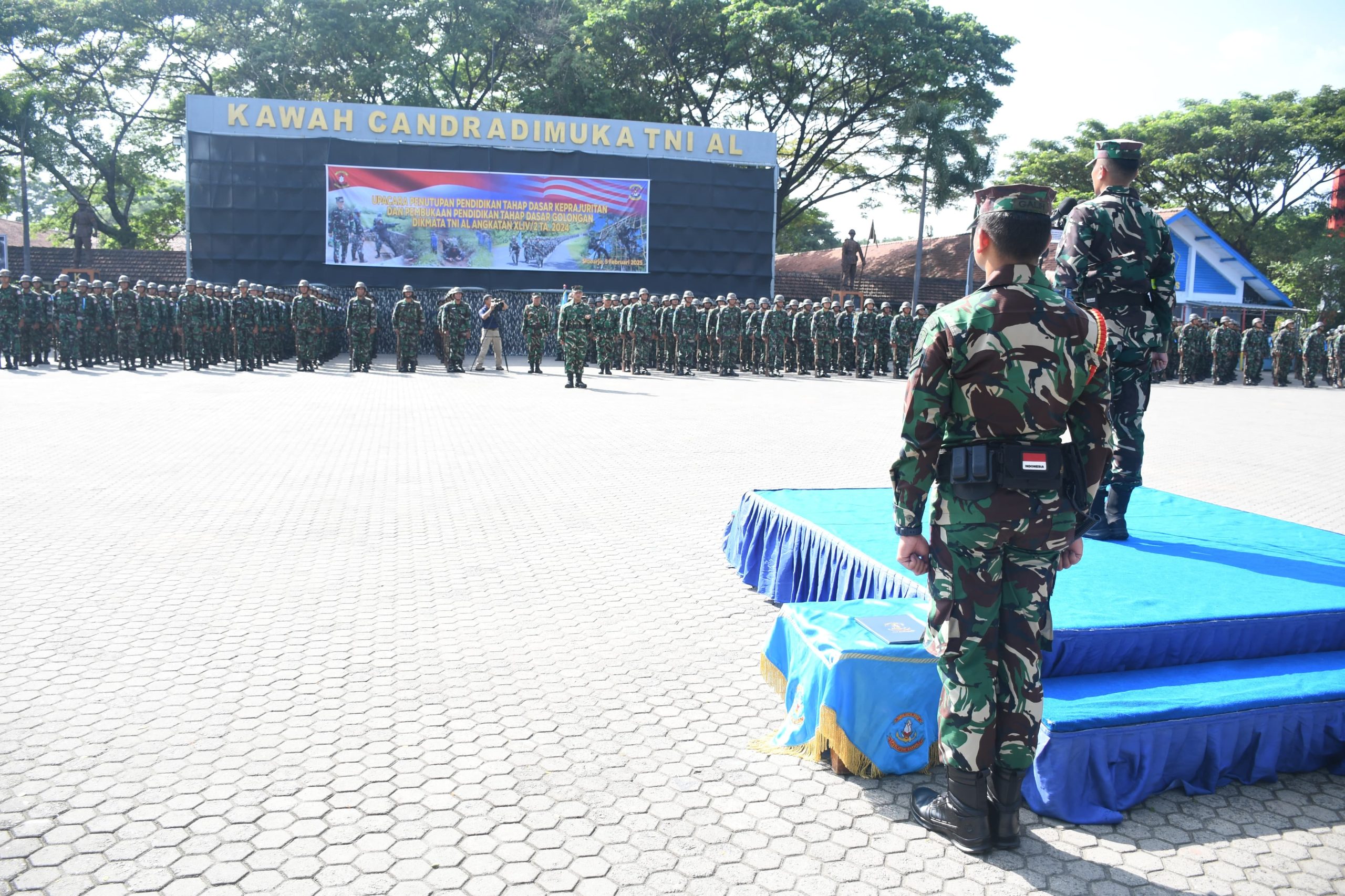 Menuju Pelantikan, Siswa Dikmata TNI AL Angkatan 44/2 TA. 2024 Laksanakan Tupdik Sarrit dan Pembukaan Diksargol Puslatdiksarmil Kodiklatal