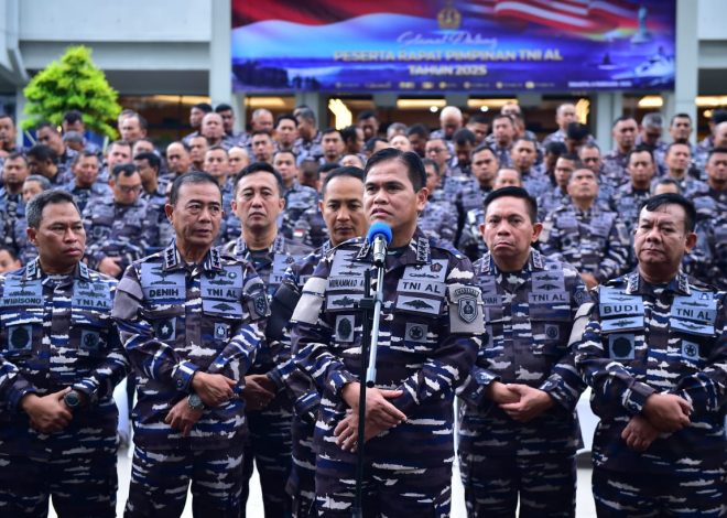 Implementasikan Kebijakan Pimpinan, Dankodiklatal Ikuti Rapim TNI AL