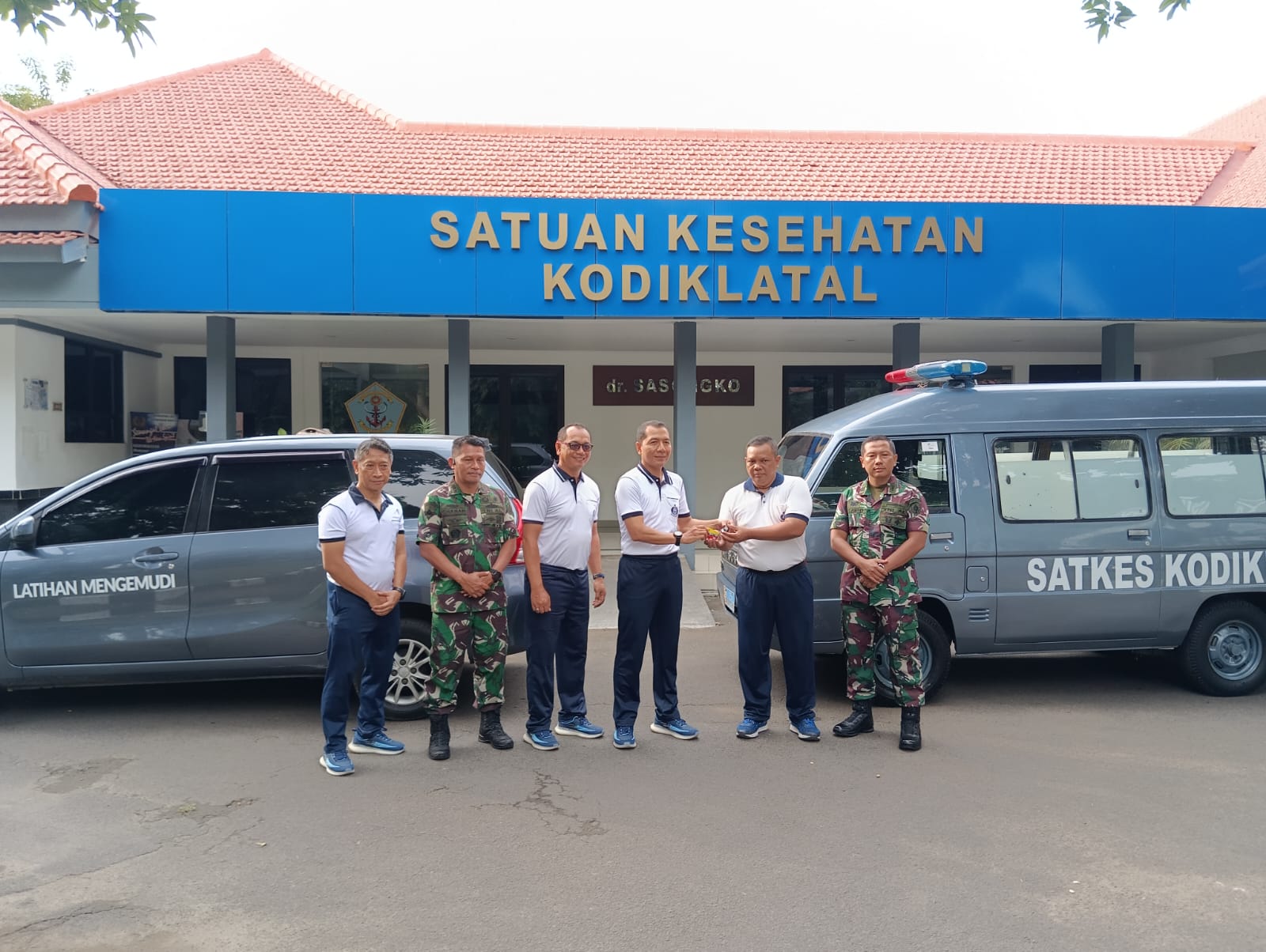 Satdik – 1 Kodiklatal Tanjung Uban Terima Kendaraan Dinas Untuk Dukung Kegiatan Siswa