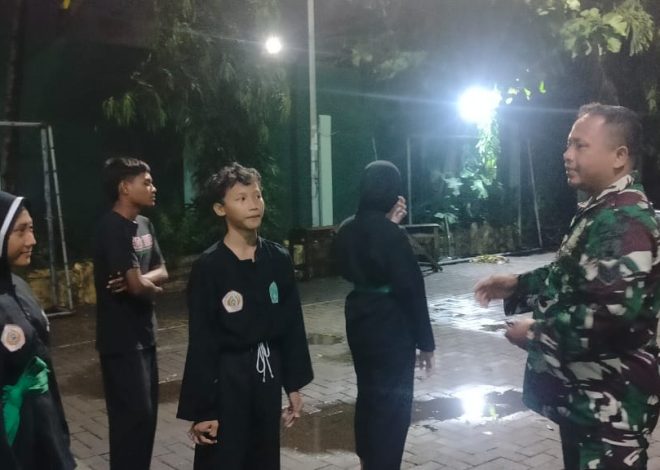 Pesan Penuh Makna Babinsa Benowo untuk Anggota PN