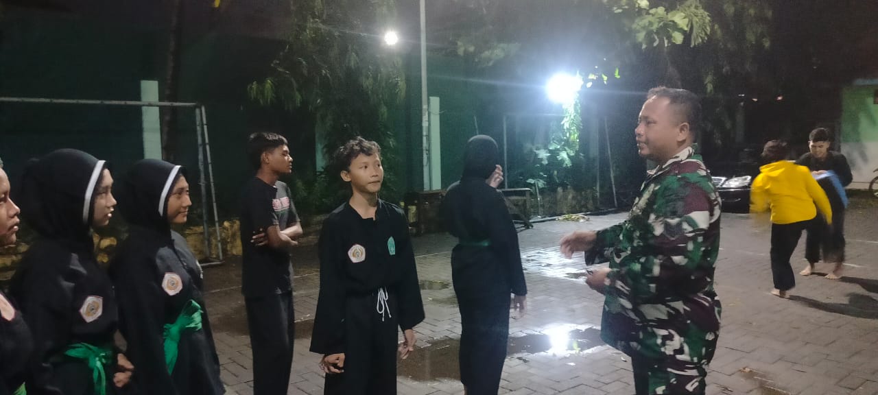 Pesan Penuh Makna Babinsa Benowo untuk Anggota PN