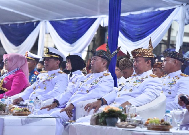 Dankodiklatal Saksikan PSS dan Sertijab Tambur Mayor GS Gita Jala Taruna AAL