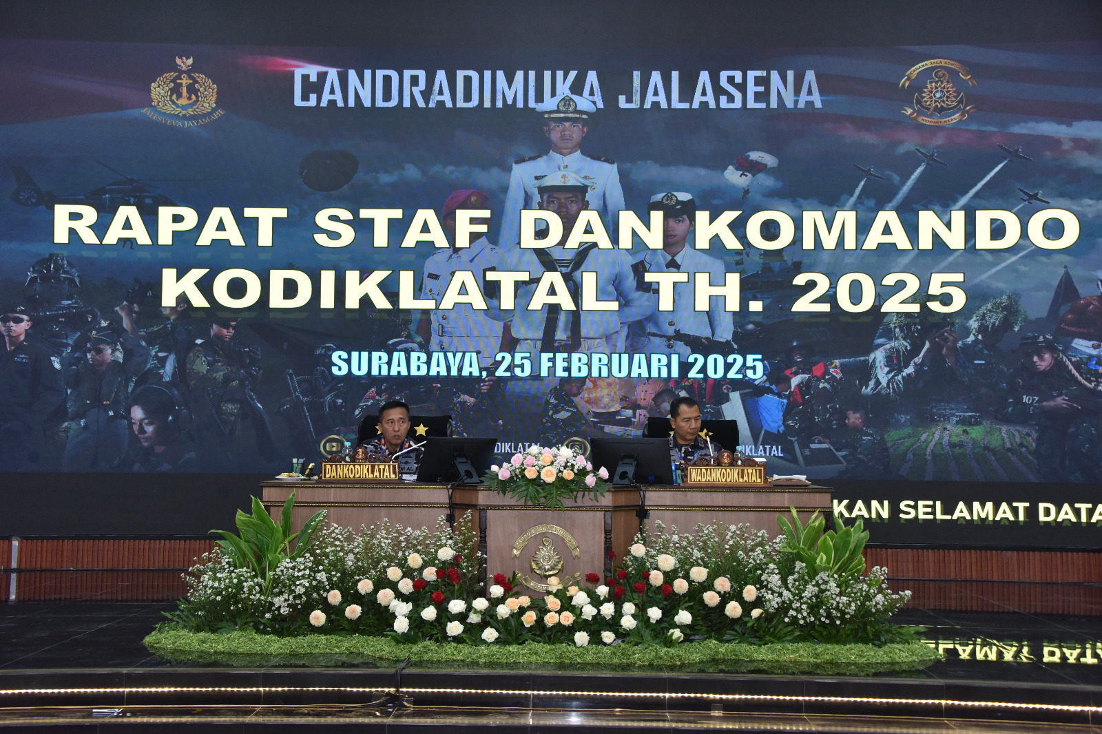 Dankodiklatal Sampaikan Kebijakan Pimpinan Dalam Rasko Kodiklatal Tahun 2025