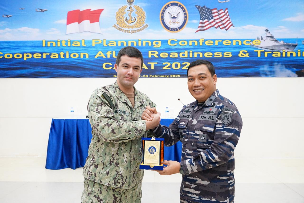 Koarmada II dan US Navy Matangkan Rencana Latma CARAT 2025 Melalui IPC