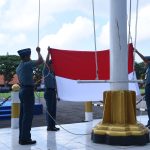 Wujud Semangat Nasionalisme, Dankodikdukum Kodiklatal Pimpin Upacara Bendera