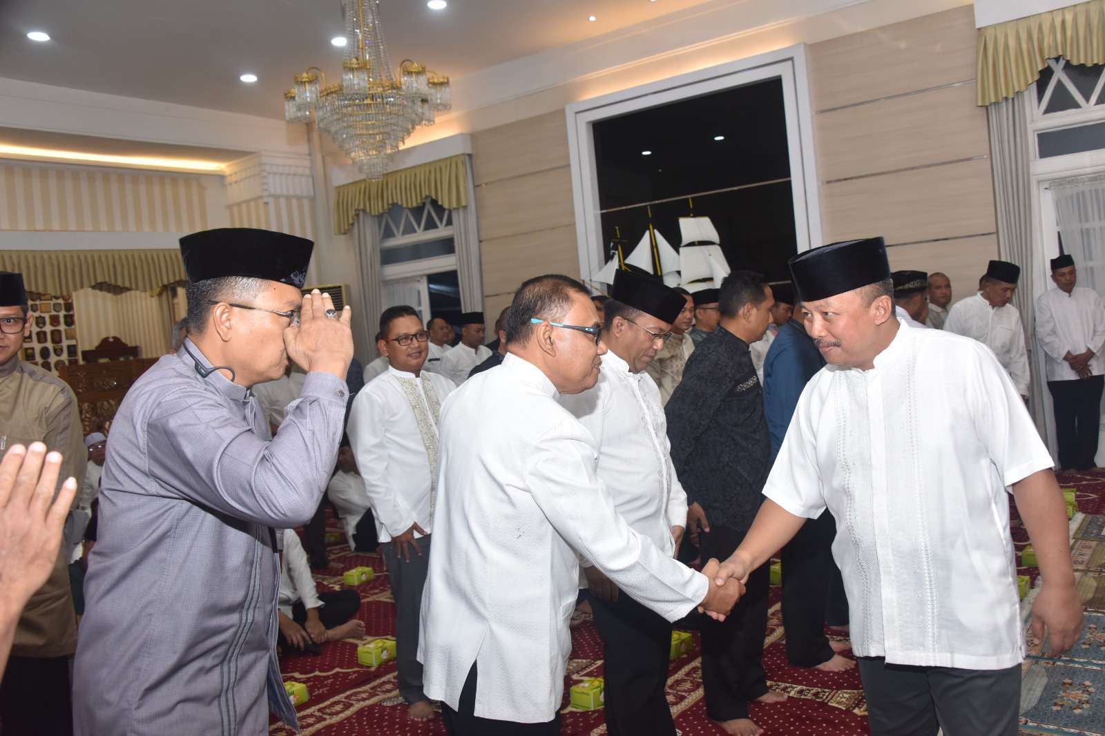 Pangkoarmada II Hadiri Ramah Tamah Sertijab Pejabat Strategis