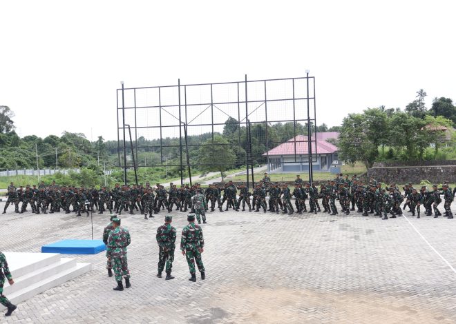 Asah Kemampuan Prajurit Jalasena, Siswa Dikmata Satdik – 4 Kodiklatal Resmi Ikuti Diksargolan