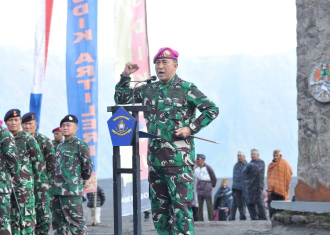 Indoktrinasi Dankodiklatal, Bakar Kekuatan Prajurit Baret Ungu Marinir