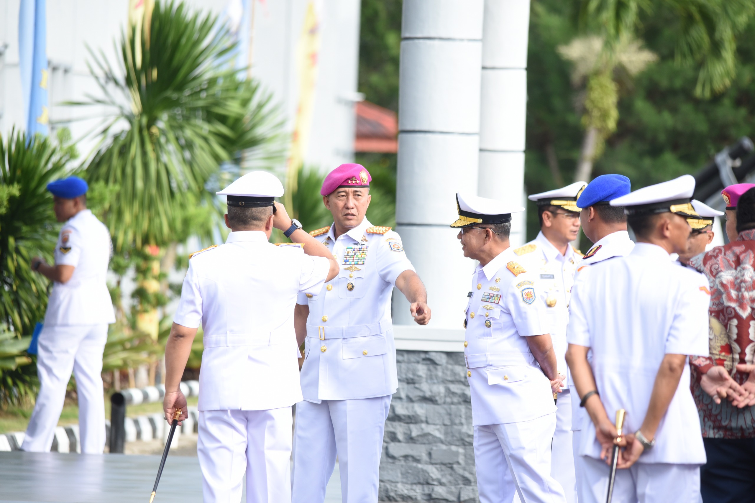 Transformasi Kepemimpinan, Dankodiklatal Hadiri Sertijab Pangkoarmada I dan II