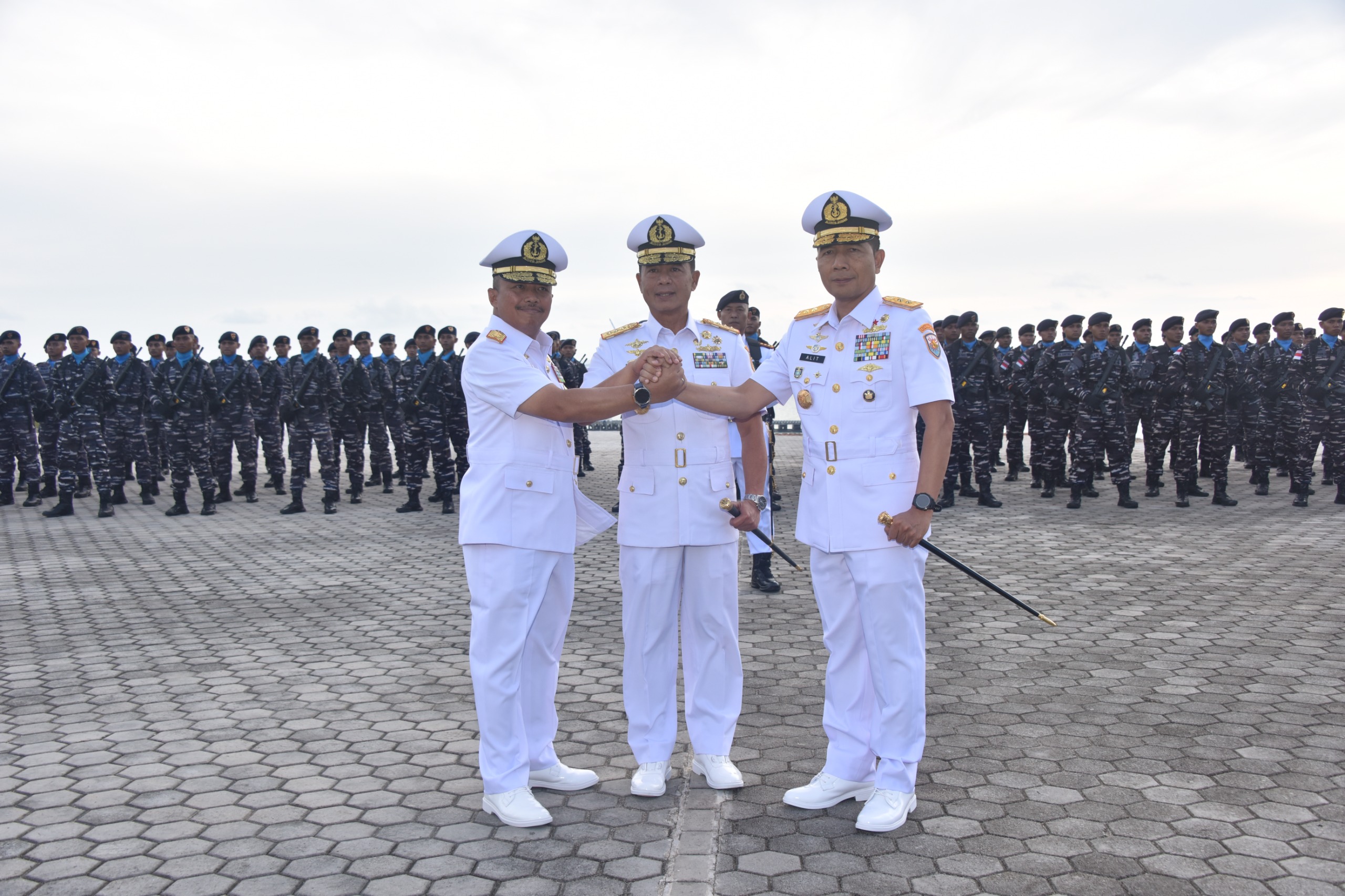 Tongkat Komando Beralih, Laksda TNI I Gung Putu Alit Jaya Siap Lanjutkan Kepemimpinan di Koarmada II