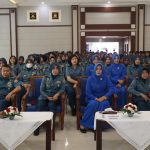 Peringati Hari Kartini, Kowal Kodiklatal Ikuti Apel Bersama Wan TNI Secara Vicon