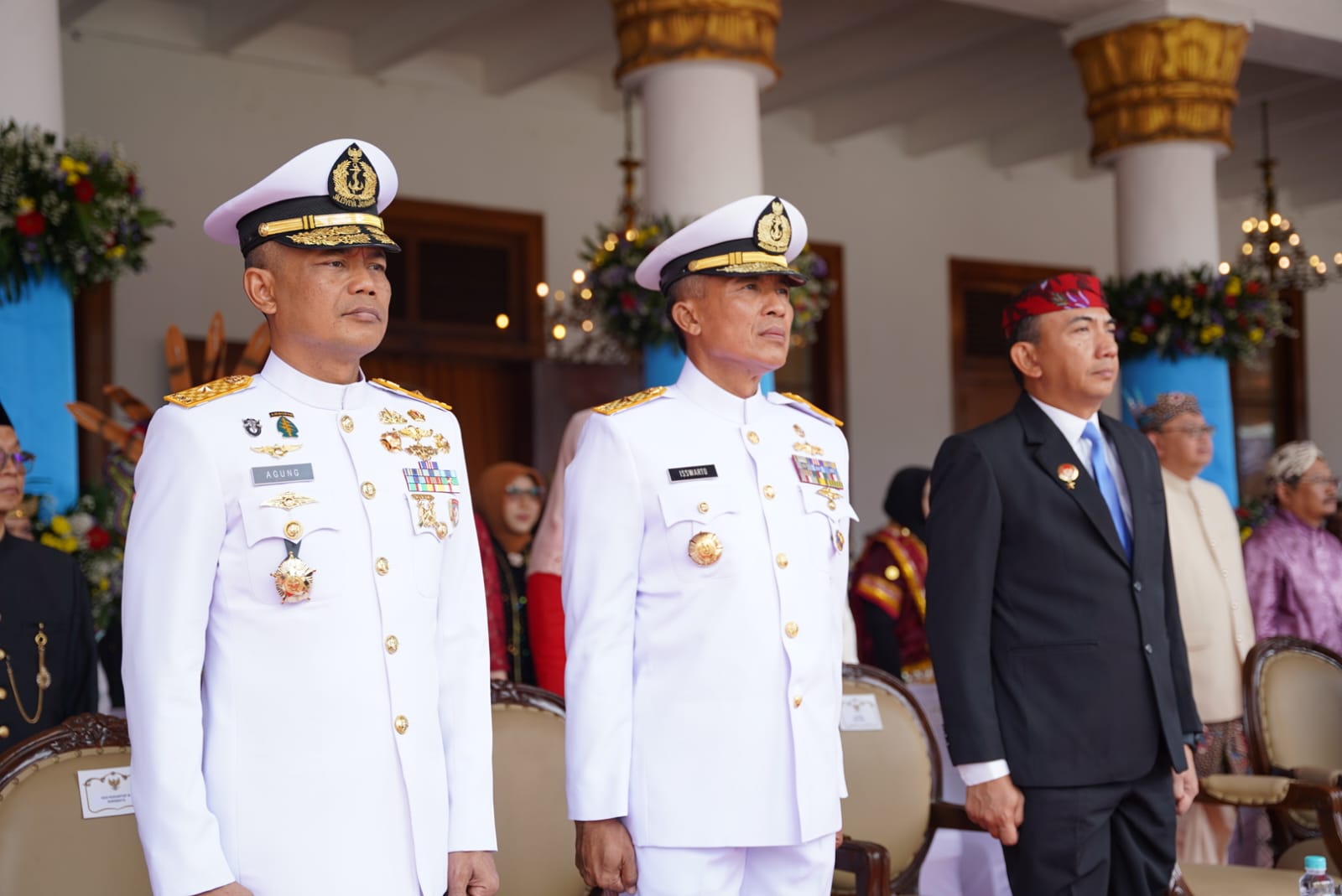 Kaskoarmada II Hadiri Upacara Peringatan Hardiknas 2025 Di Gedung Grahadi