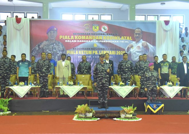 Kejurnas Karate Piala Dankodiklatal Cup 2025 Resmi Digelar
