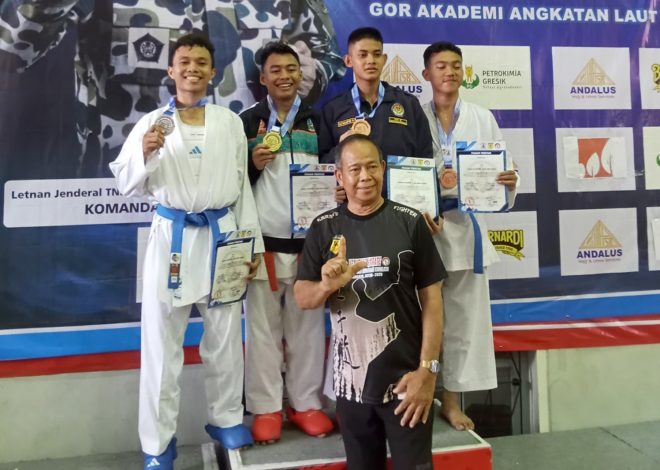 Atlet Karate Junior Yonif 1 Marinir Ukir Prestasi Gemilang Pada Kejuaraan Nasional Karate Piala Komandan Kodiklatal