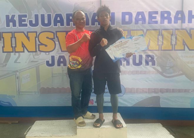 Atlet Finswimming Junior Yonif 3 Marinir Borong 6 Gelar Juara Pada Kejurda Finswimming Jawa Timur 2025