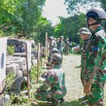 Asah Kemampuan Tempur, Prajurit Yonif 5 Marinir Laksanakan Latihan Menembak