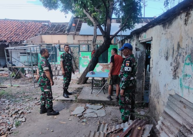 Dandim Surabaya Pastikan Renovasi Rumah Warakawuri di Krembangan Sesuai Standar Kelayakan
