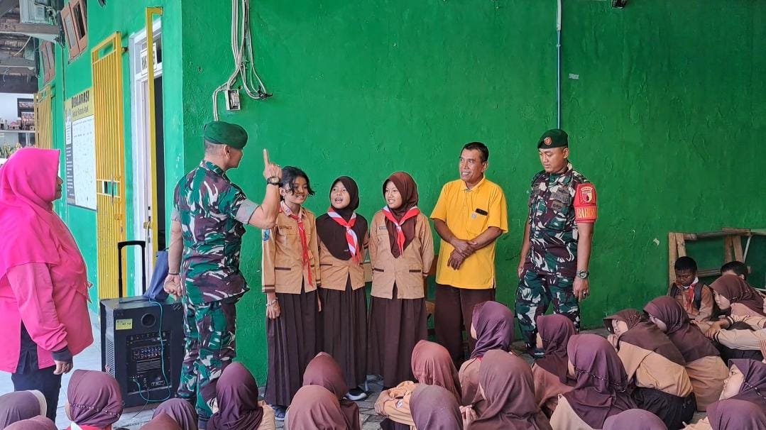 Lewat Pelatihan Bela Negara, Koramil Karangpilang Bangun Karakter Kepemimpinan