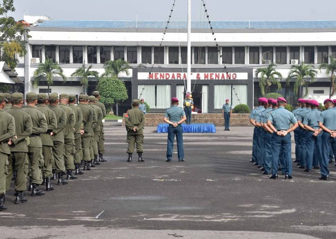 Prajurit Yonif 1 Marinir Ikuti Upacara Peringatan Hari Kebangkitan Nasional Ke-117