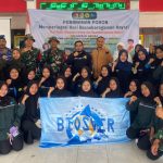 Hijaukan Lingkungan, Prajurit Yonif 1 Mar Bersama Masyarakat dan Mahasiswa Laksanakan Penanaman Pohon