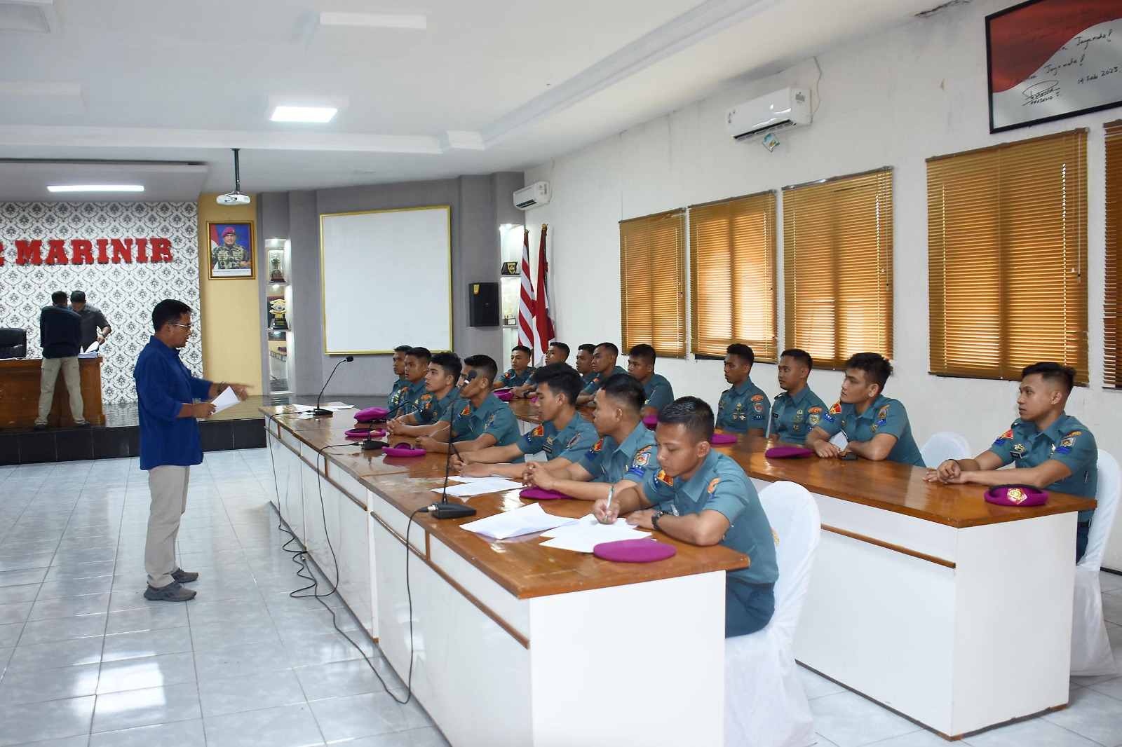 Staf Intelijen Brigif 2 Marinir Gelar Security Clearance