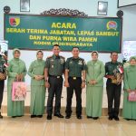 Dandim 0830/Surabaya Pimpin Sertijab, Lepas Sambut, dan Purna Wira Perwira: Wujud Penghormatan bagi Prajurit Terbaik