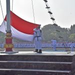 Prajurit Brigif 2 Marinir Laksanakan upacara Peringatan Hari Lahir Pancasila