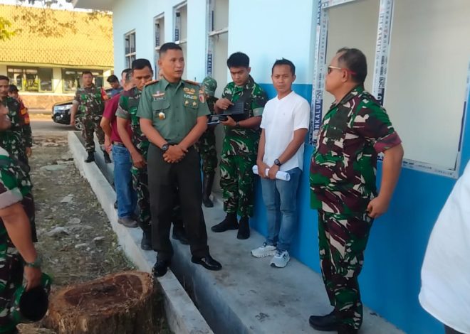 Dandim Surabaya Dampingi Tim Peninjau dan Verifikasi Sterad TNI AD