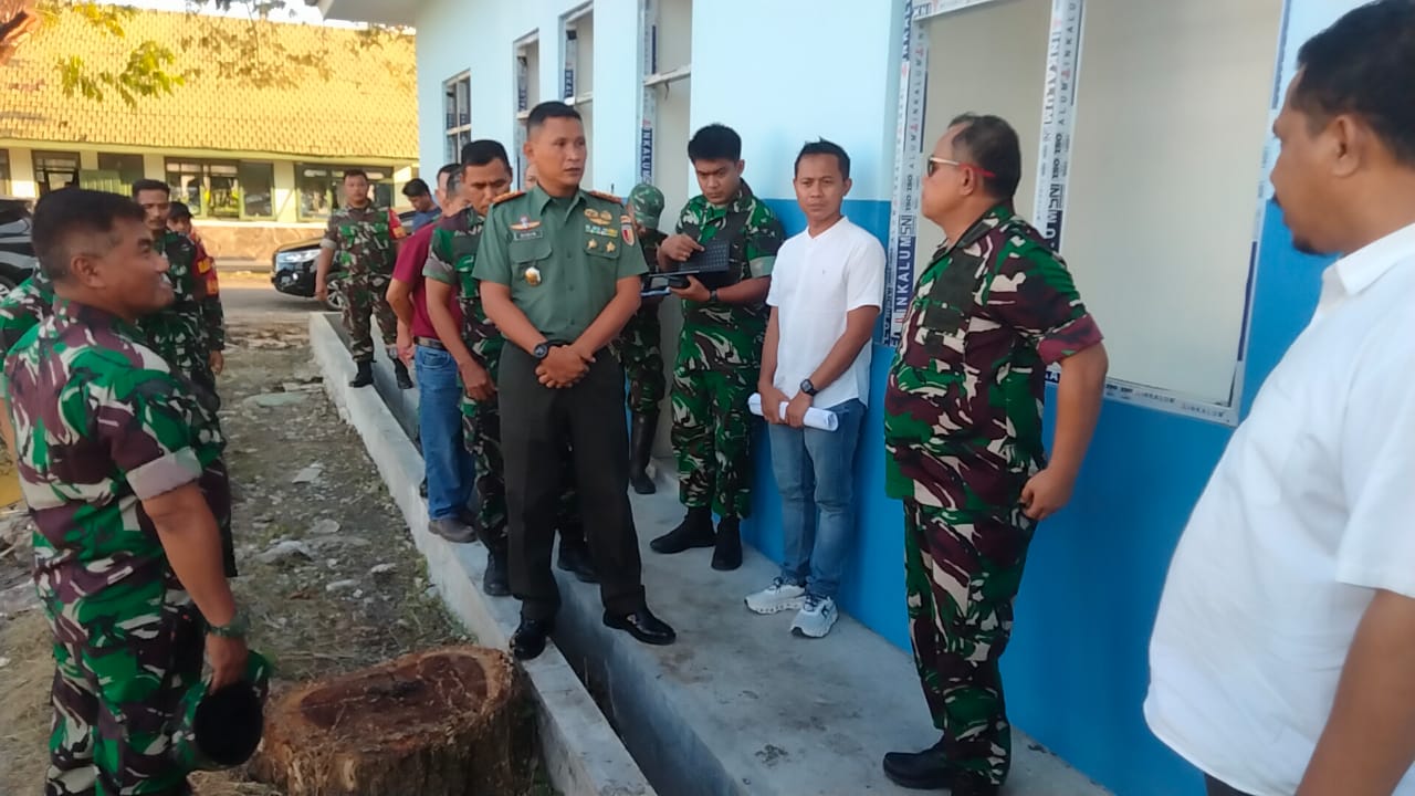 Dandim Surabaya Dampingi Tim Peninjau dan Verifikasi Sterad TNI AD