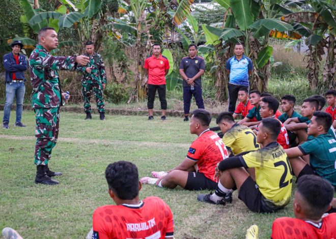 Jelang Pekan Olahraga Angkatan Laut 2025, Tim Sepak Bola Marwiltim Latih Tanding Melawan Gresik All Star