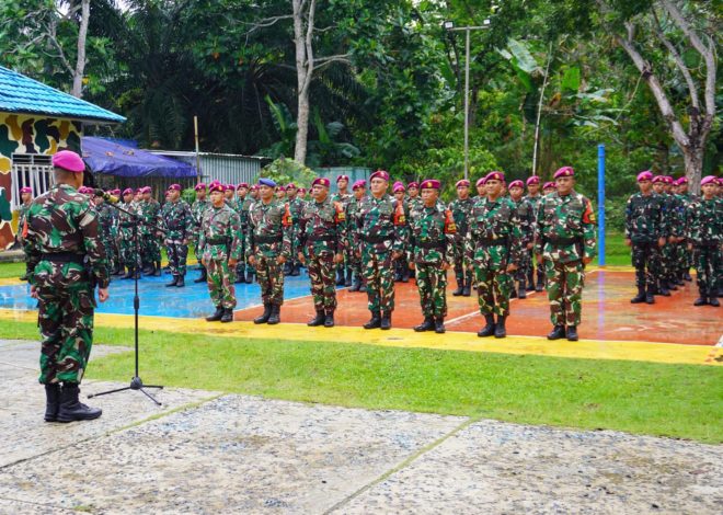 Jelang Purna Tugas, Dansatgasmar Pam Ambalat XXX Pimpin Apel Khusus