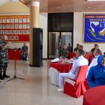 Komandan Brigif 2 Marinir Pimpin Wisuda Purnawira Pamen Brigif 2 Marinir