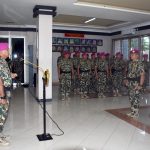 Komandan Brigif 2 Marinir Ikuti Serah Terima Jabatan Asops Komandan Pasmar 2
