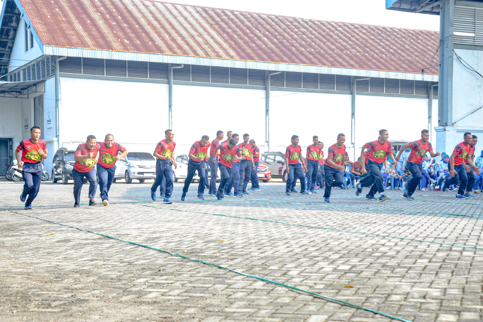 Puncak Peringatan Hut Ke-75 Batalyon Infanteri 1 Marinir Tahun 2025 Dilaksanakan Secara Sederhana